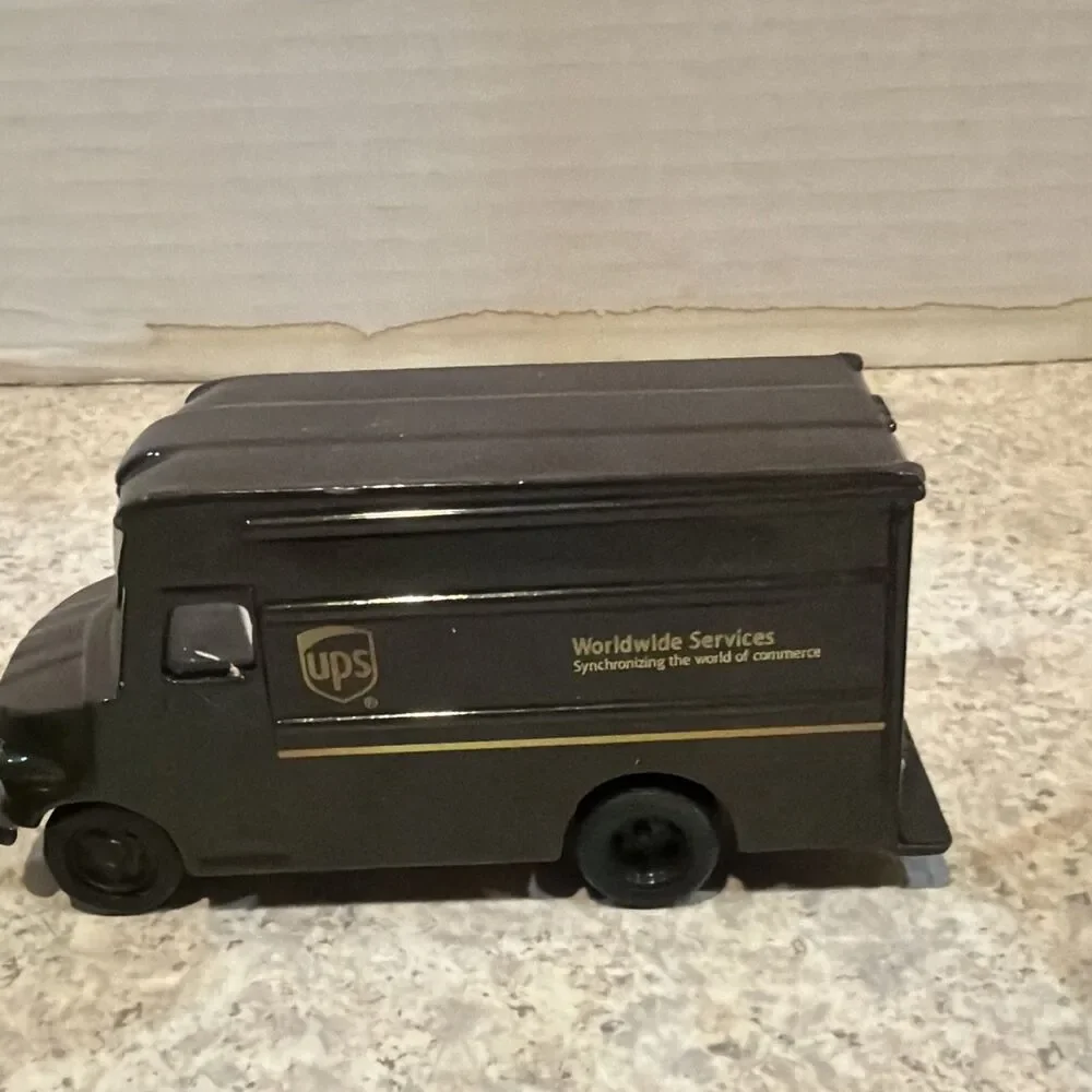 Diecast Truck Lot – RAIN-BLO Semi, UPS Truck, Crayon Rig, Ford GT – 4 pcs